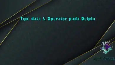 tipe data dan operator pada delphi
