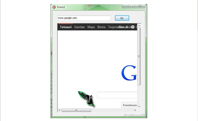 web browser dengan delphi